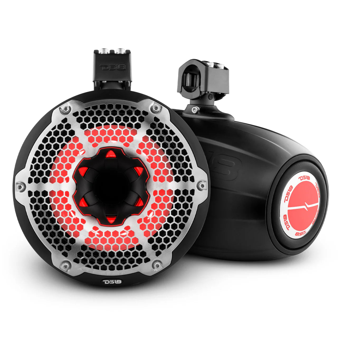 DS18 NXL-X10TPNEO 10" Marine Wakeboard Tower Speaker with Passive Radiator & Neodymium Magnet — 900W — view 11
