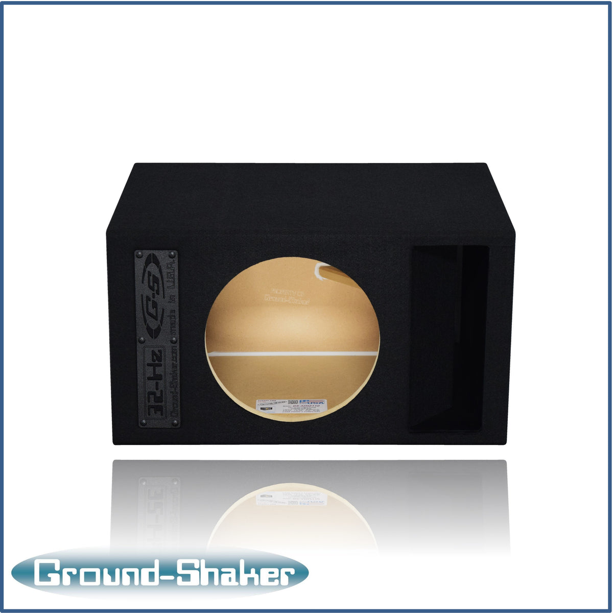 Ground Shaker GS-32HZ110B single 10" 32Hz ported sub box — view 2