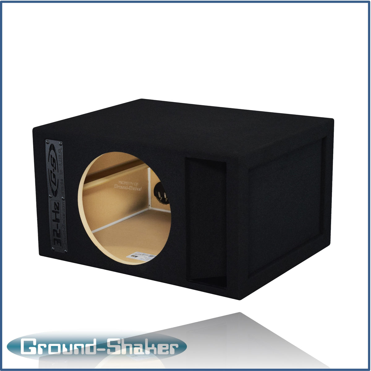 Ground Shaker GS-32HZ112B single 12" 32Hz ported sub box — view 3