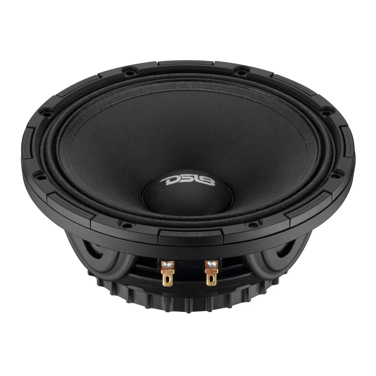 PROJECT360 6.5” High-Sensitivity Mid-High Loudspeaker With Neodymium Magnet - 350W RMS 4-Ohm - Rotating Recone Design For Quick Repair