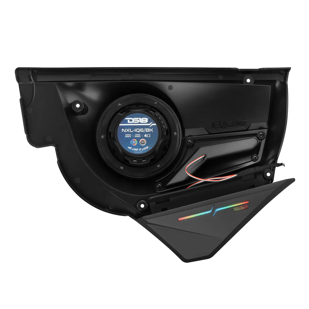 Can-Am Maverick X3 Front Door Speaker Panels with Digital LED Lighting