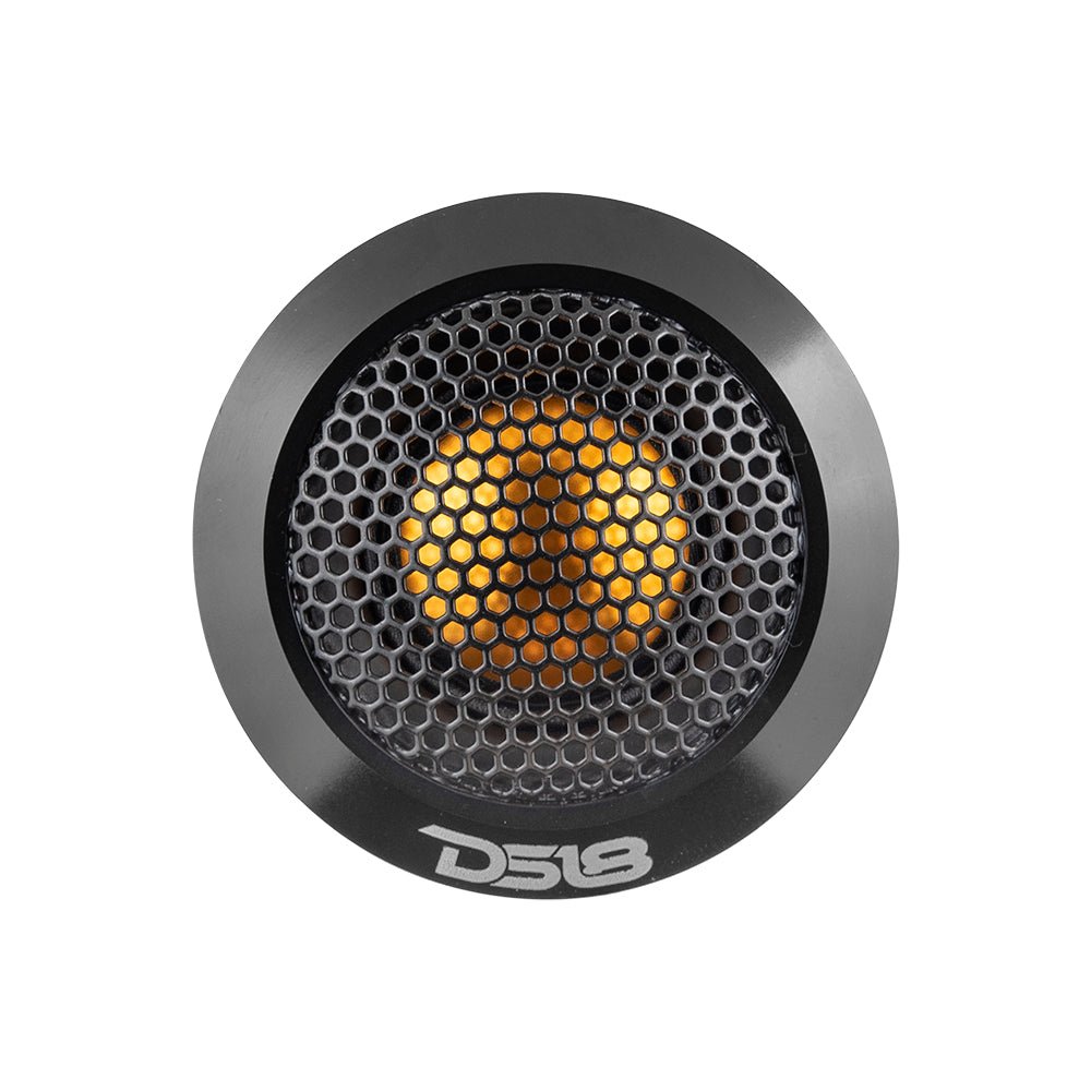 DS18 DTX front view showing titanium dome
