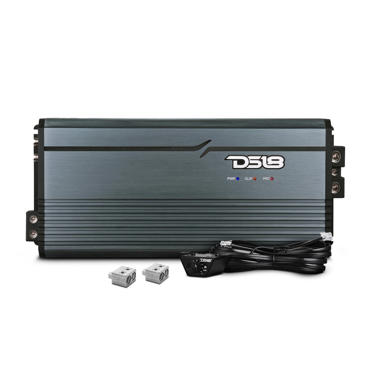 DS18 FRP-5K Compact Full-Range Class D 1-Channel Monoblock Amplifier — Titanium