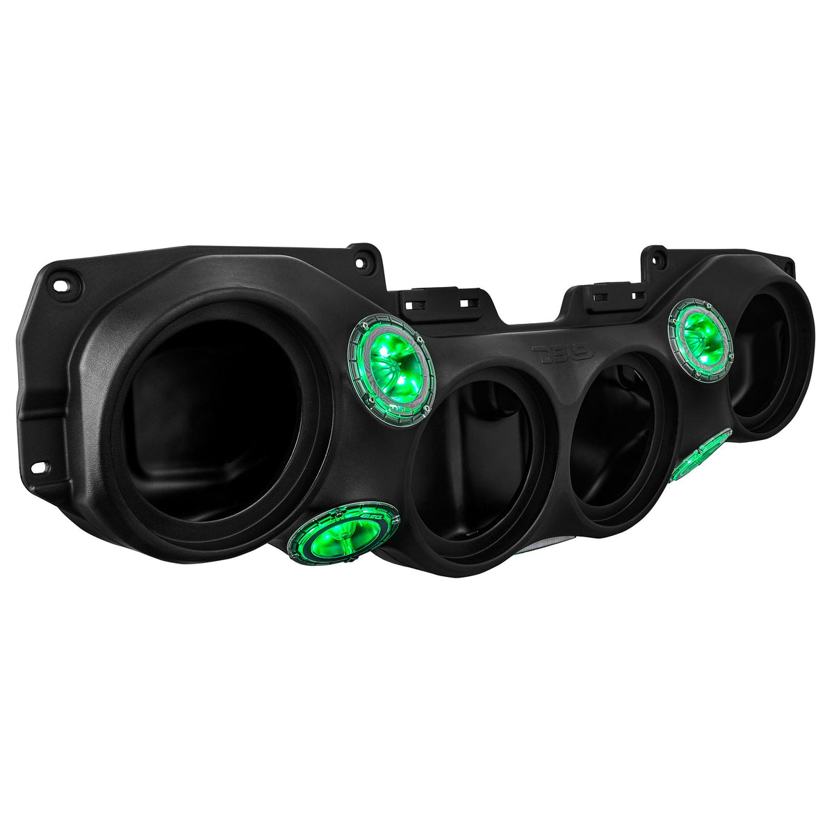 DS18 JL-SBAR/BK.HT right side with green RGB LED lighting