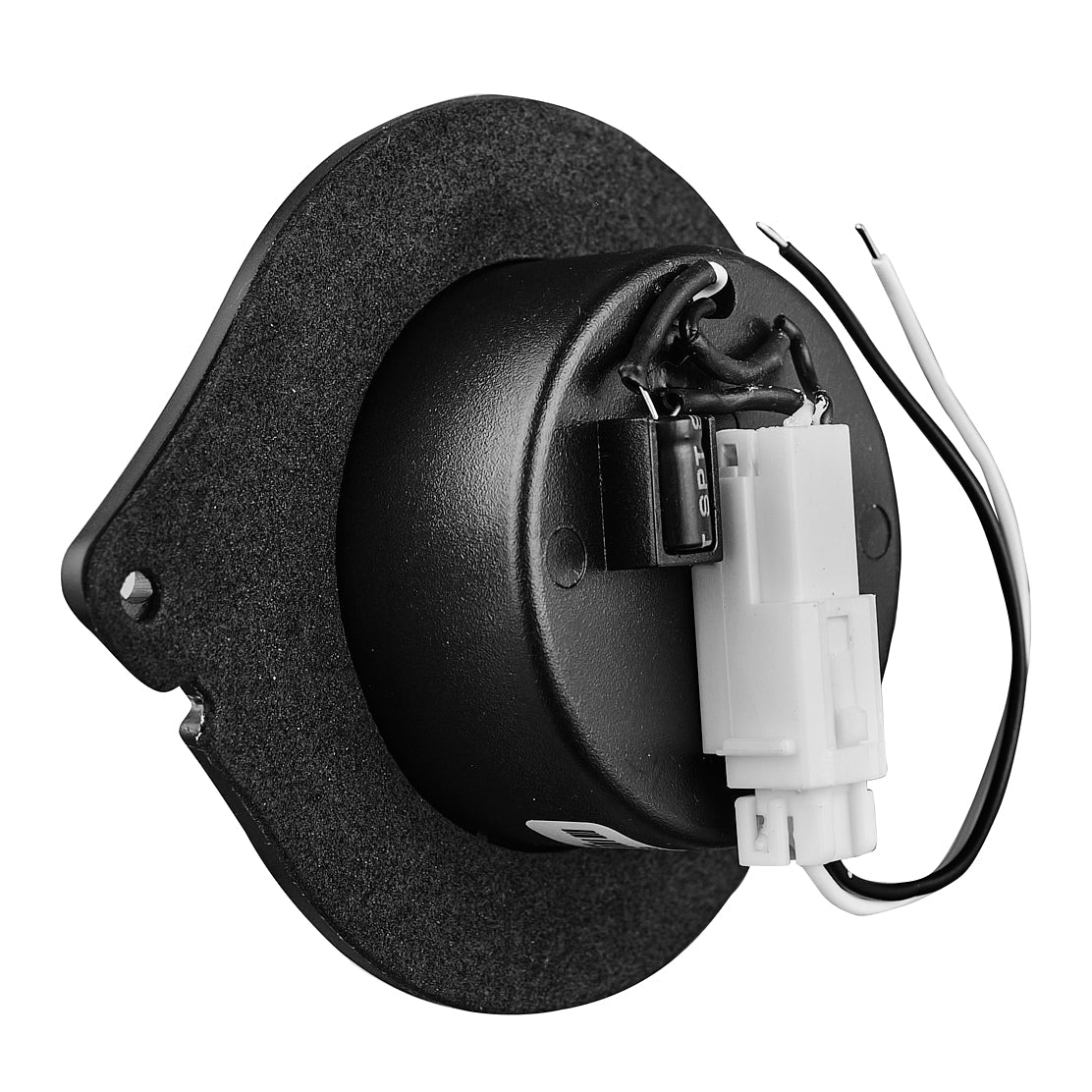 DS18 JL-TW bullet tweeter, rear view showing OEM plug