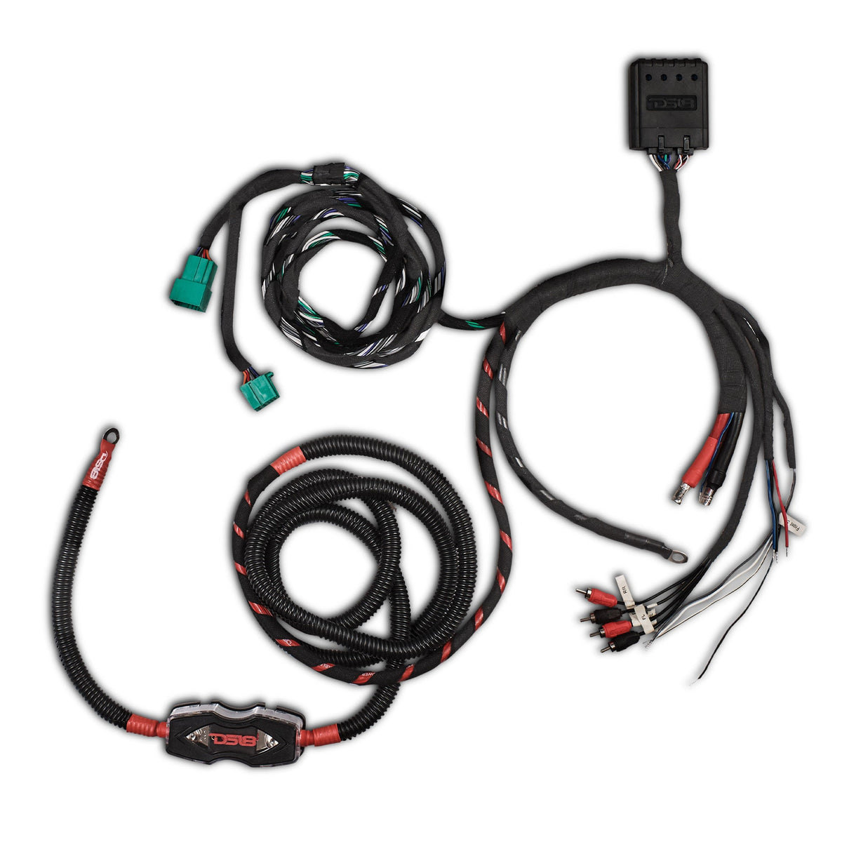 DS18 JL24-SBAHKIT Jeep JL/JLU/JT 2024+ sound bar and amplifier wiring harness kit, full kit