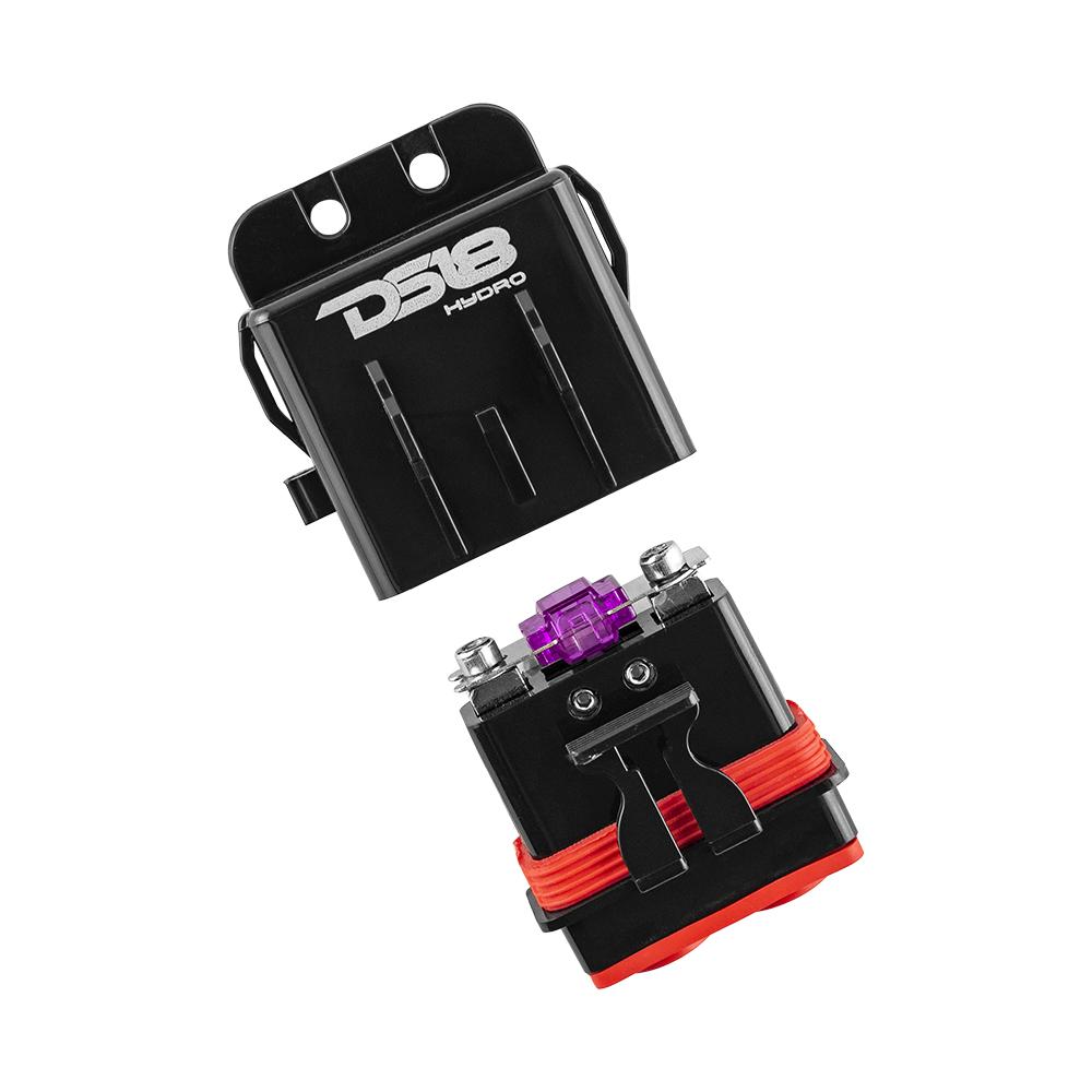 DS18 MFH4 fuse holder interior showing mini ANL fuse seat