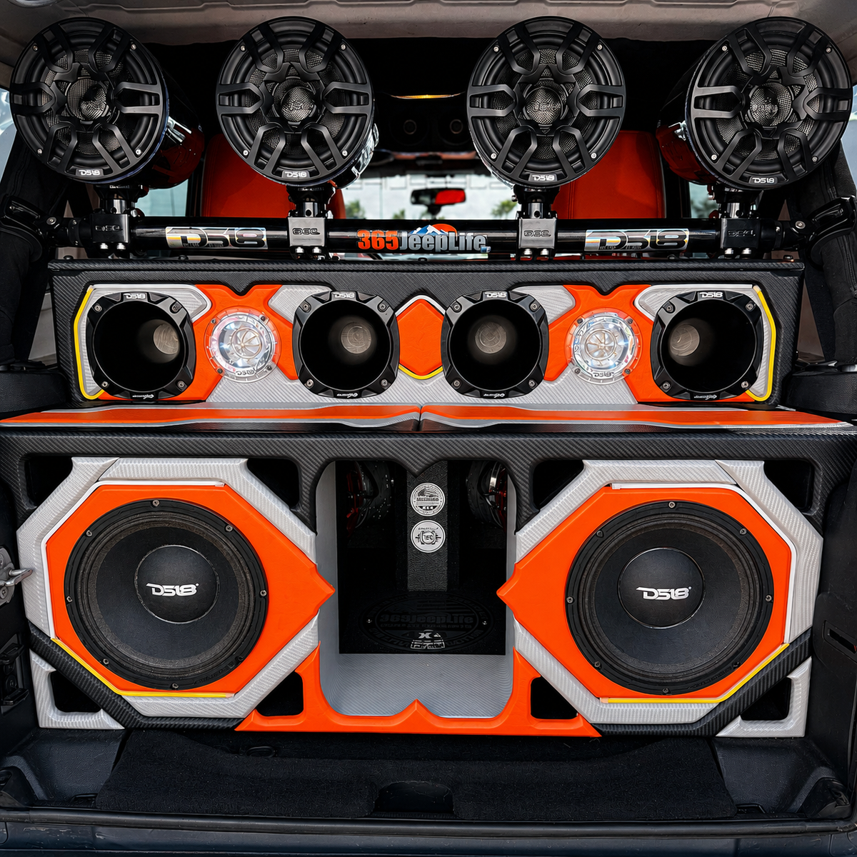 DS18 PRO-HA102 horn, additional view