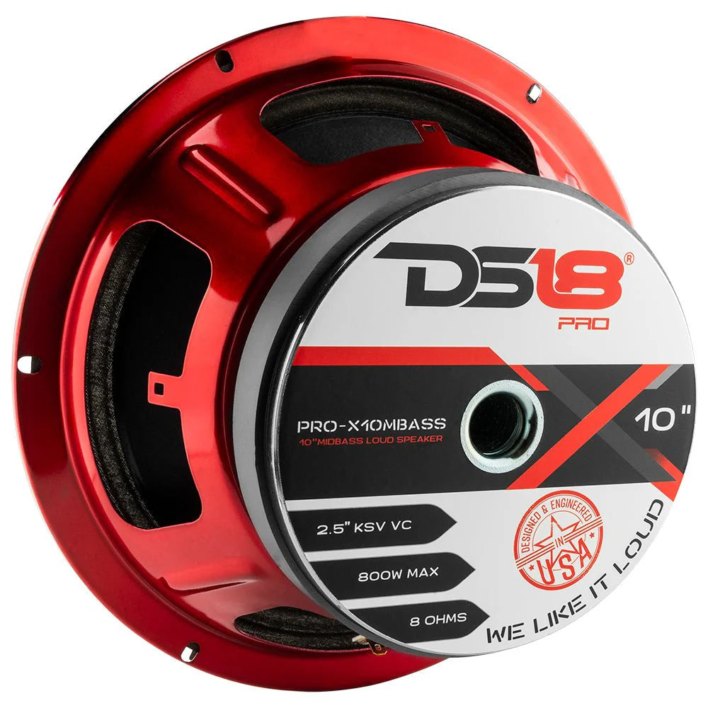 PRO-X 10" Mid-Bass Loudspeaker | 400W RMS
