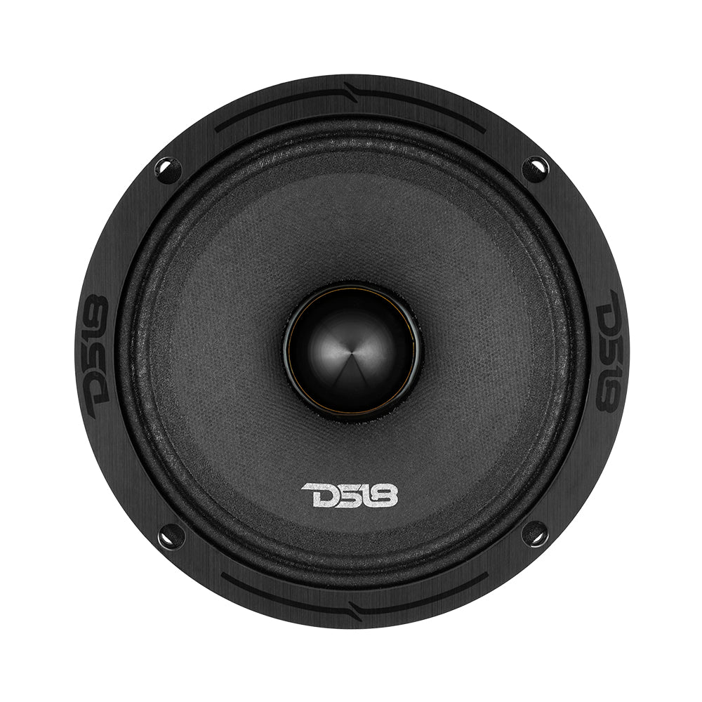 DS18 PRO-ZXI6.4BM front view with black bullet dust cap