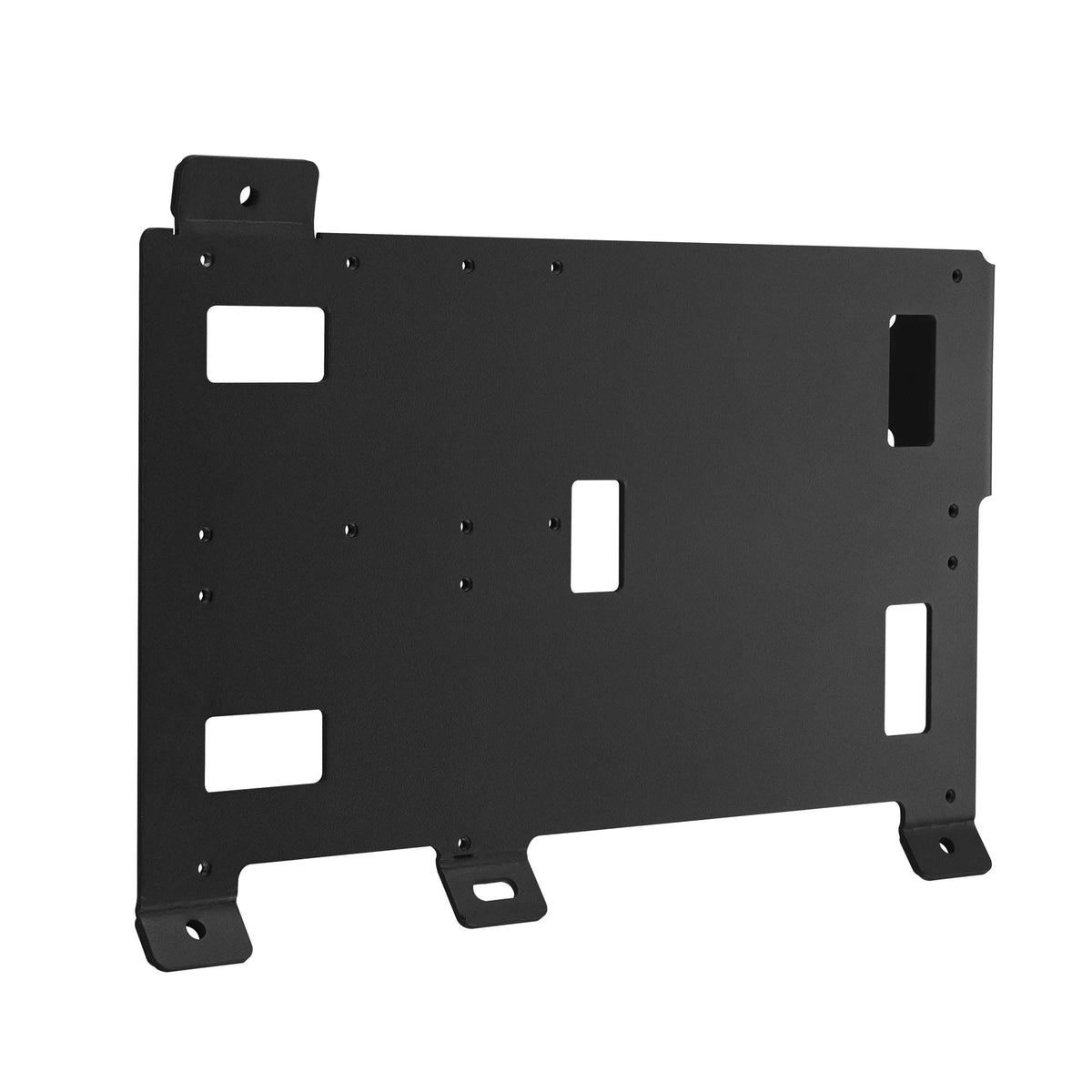 DS18 RZR-AMPRACK14-18 under-dash amp rack right view