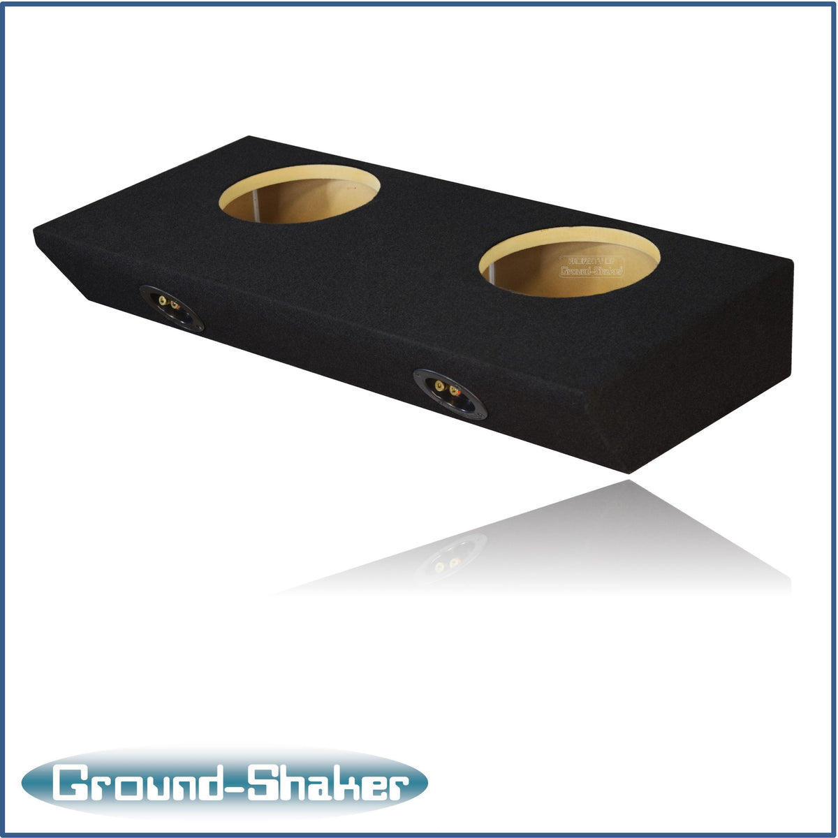 Ground Shaker GS-CCGM28B subwoofer enclosure for Fits 04–14 GMC Canyon Crew Cab