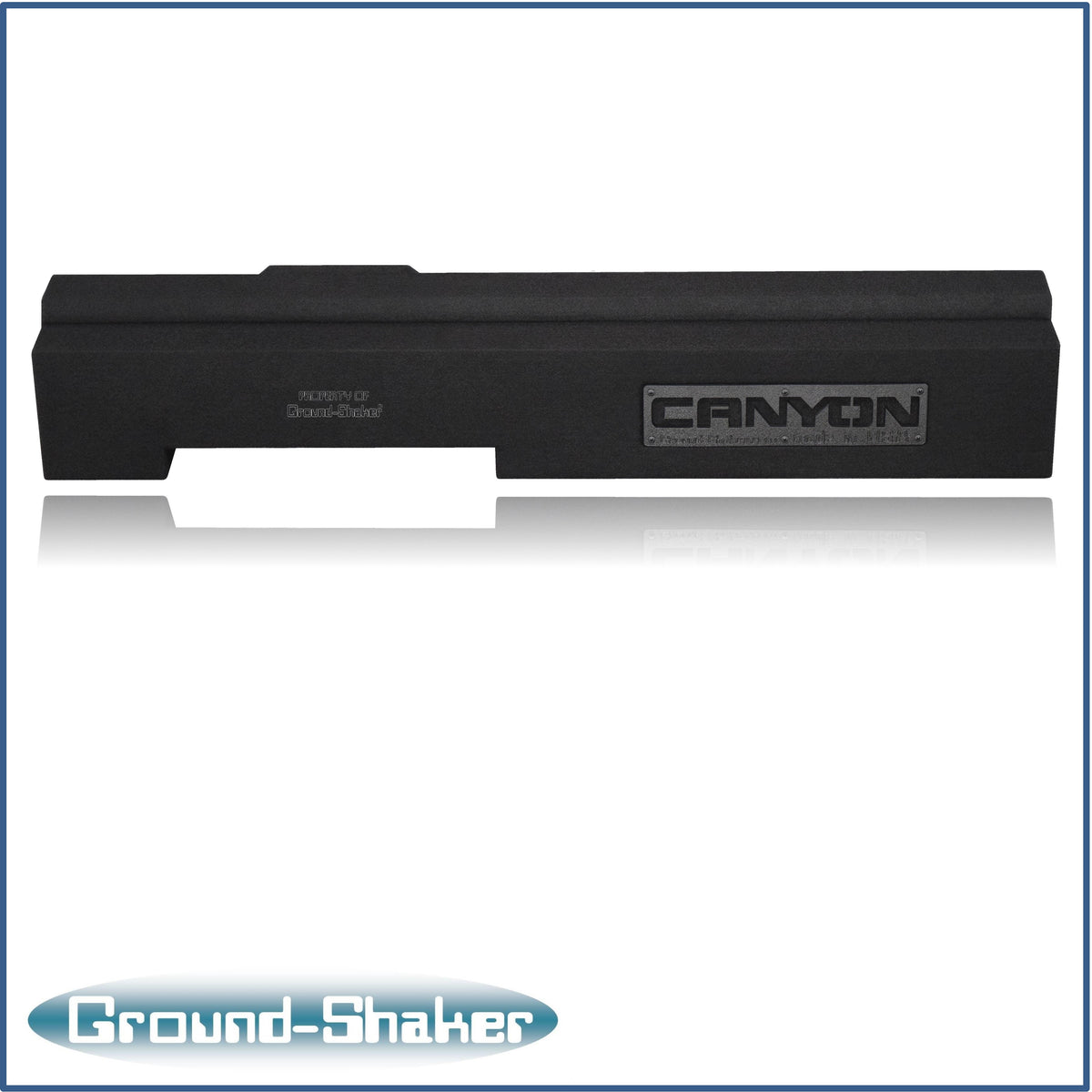 Ground Shaker GS-CXGMP110B subwoofer enclosure for Fits 15–24 GMC Canyon Crew Cab