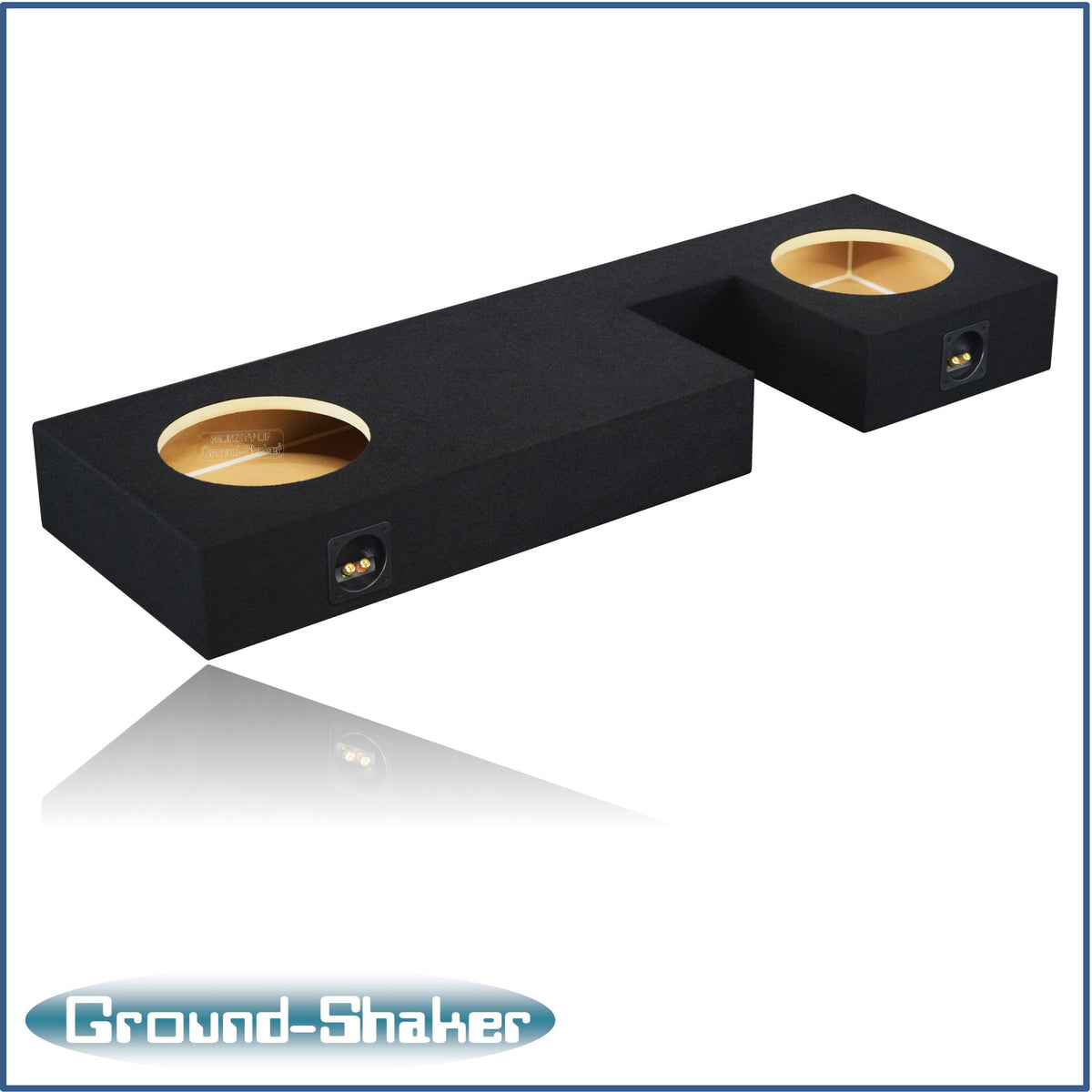 Ground Shaker GS-DTOY210B subwoofer enclosure for Fits 07–21 Toyota Tundra Double Cab