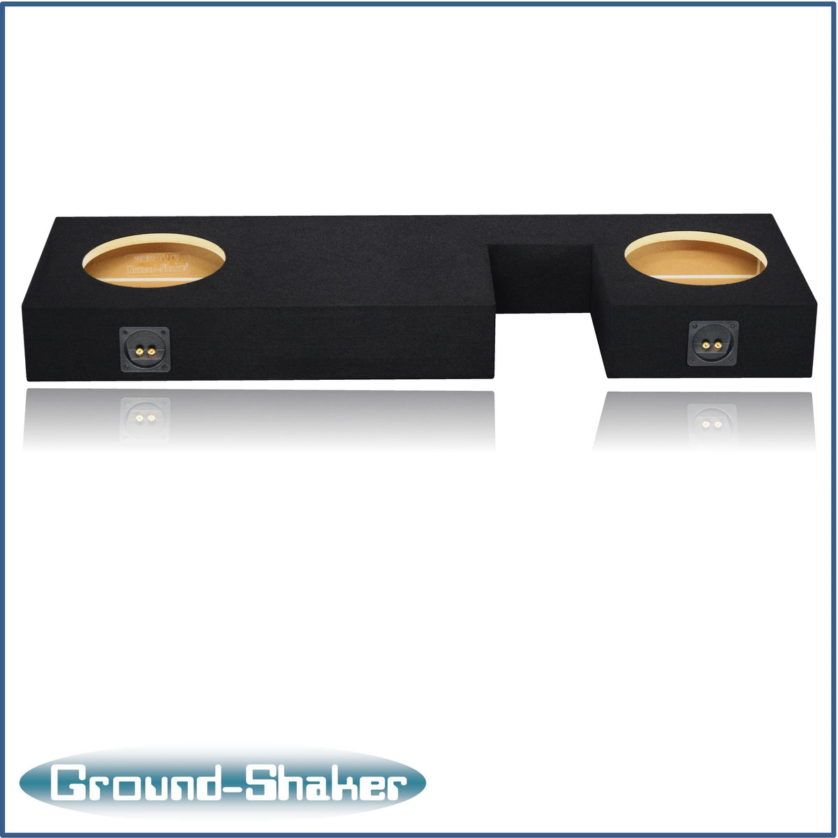 Ground Shaker GS-DTOY210B subwoofer enclosure for Fits 07–21 Toyota Tundra Double Cab