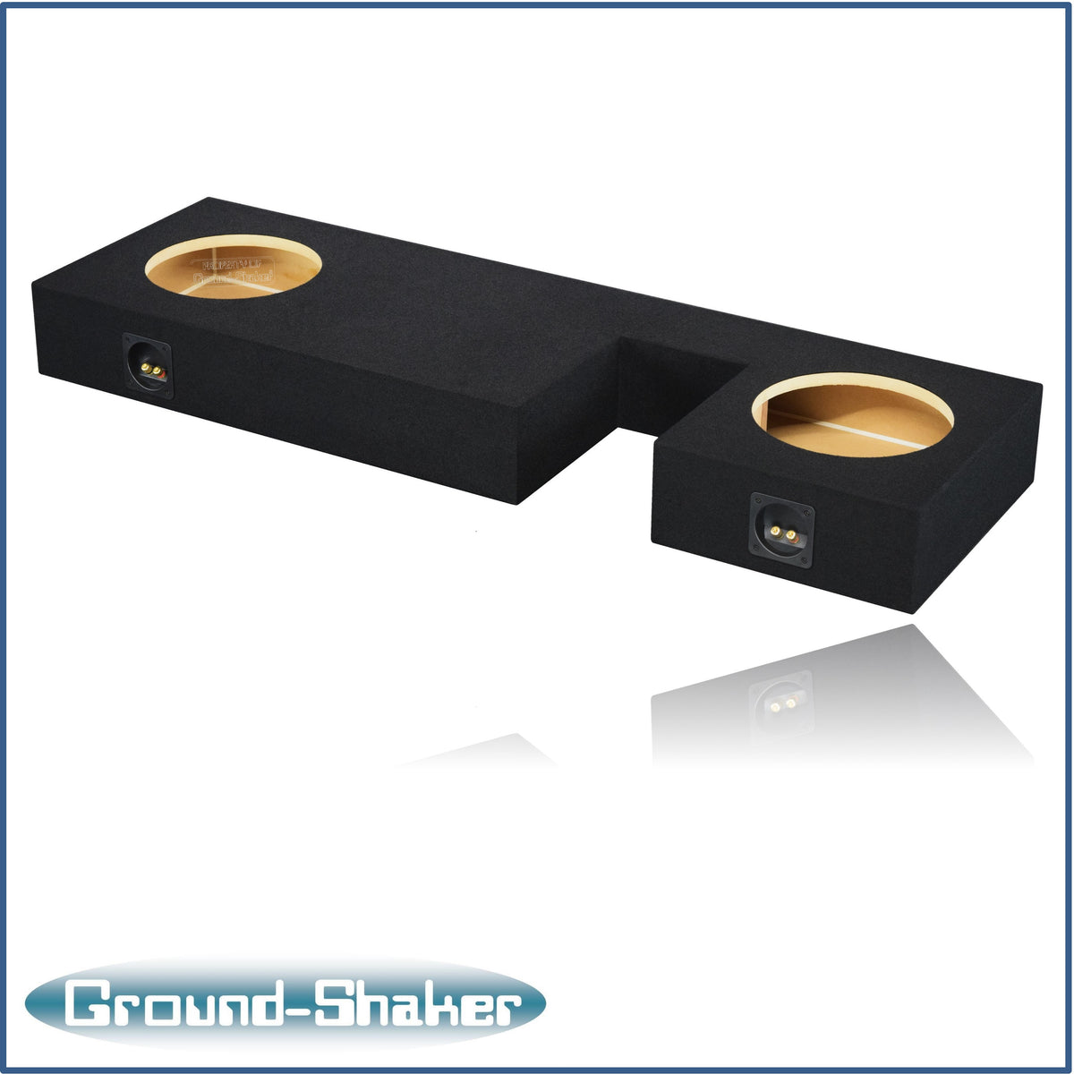 Ground Shaker GS-DTOY210B subwoofer enclosure for Fits 07–21 Toyota Tundra Double Cab