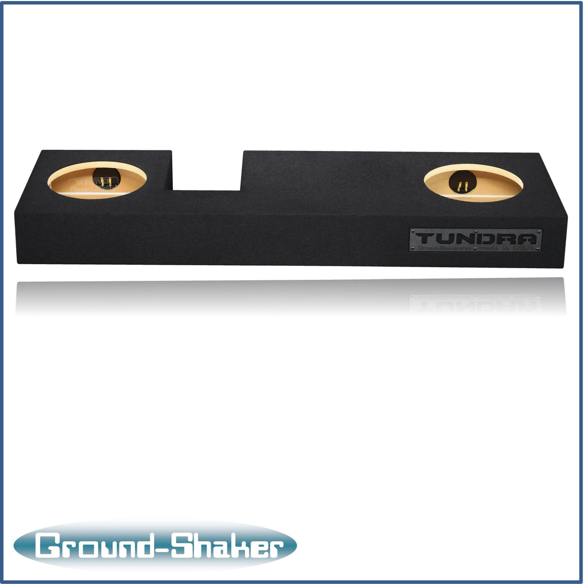 Ground Shaker GS-DTOY210B subwoofer enclosure for Fits 07–21 Toyota Tundra Double Cab