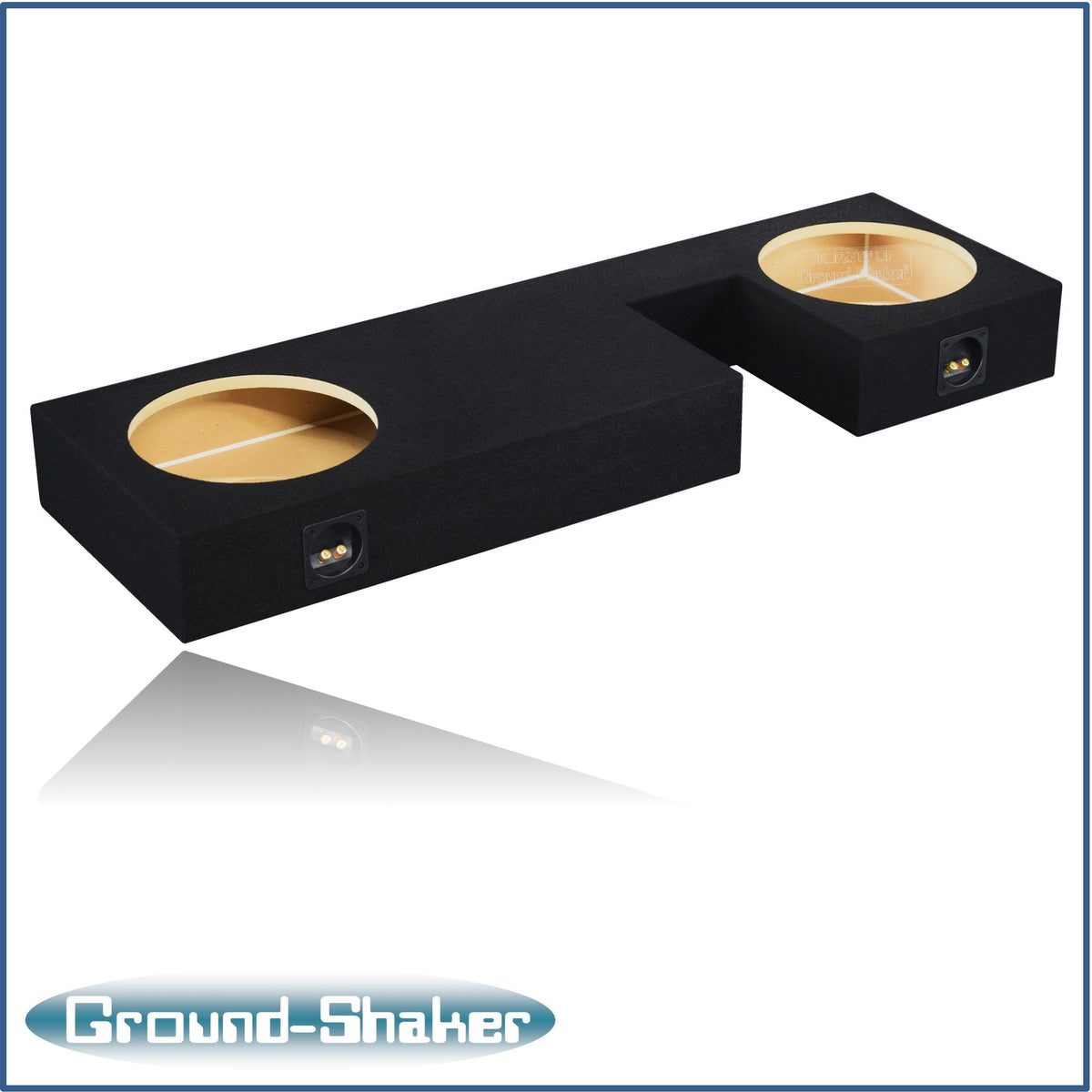 Ground Shaker GS-DTOY212B subwoofer enclosure for Fits 07–21 Toyota Tundra Double Cab