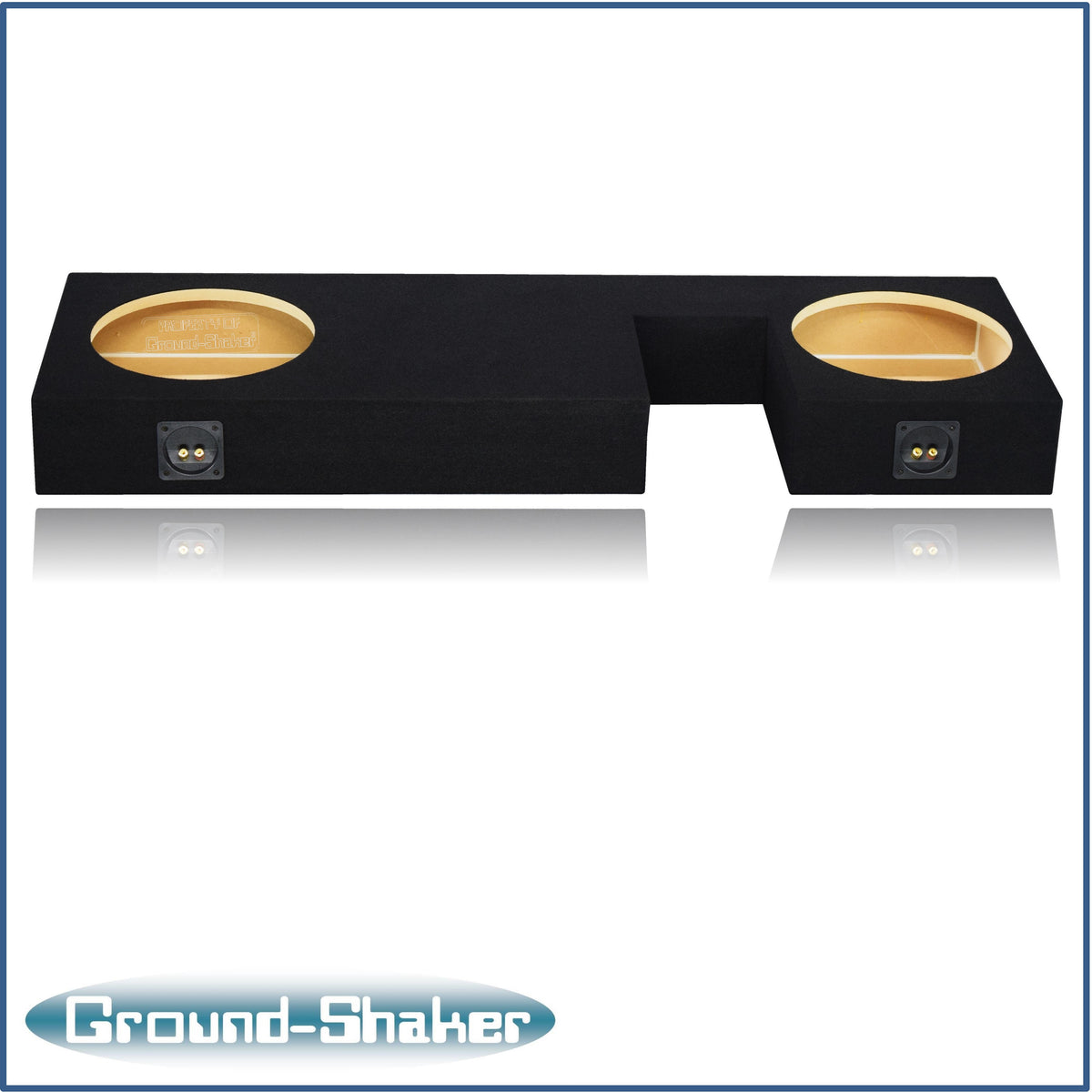 Ground Shaker GS-DTOY212B subwoofer enclosure for Fits 07–21 Toyota Tundra Double Cab