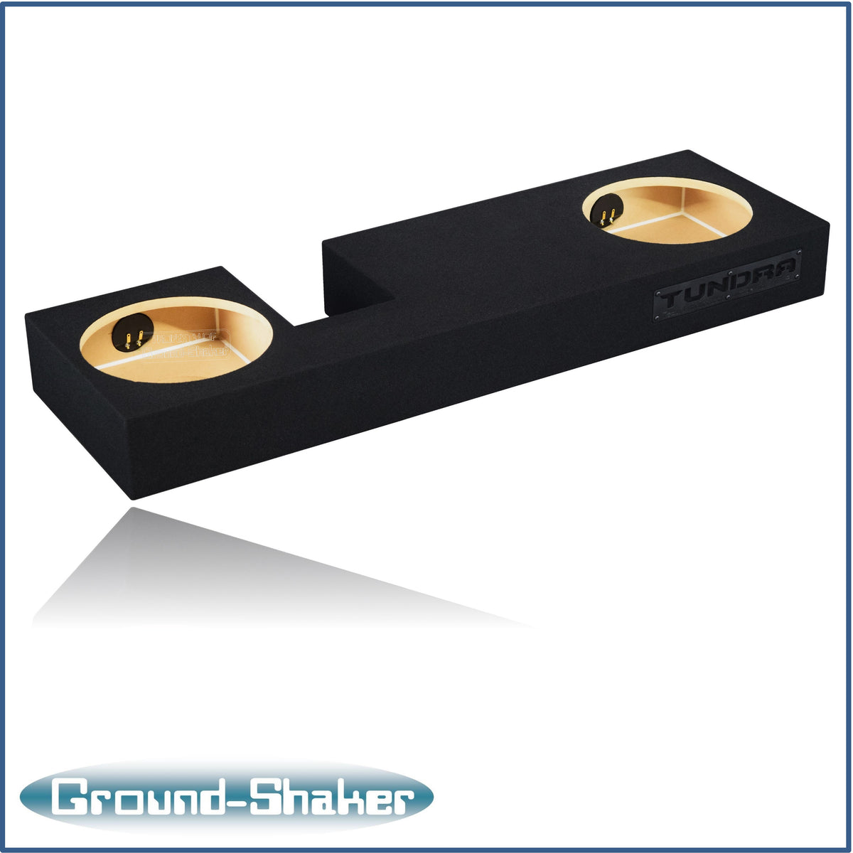 Ground Shaker GS-DTOY212B subwoofer enclosure for Fits 07–21 Toyota Tundra Double Cab