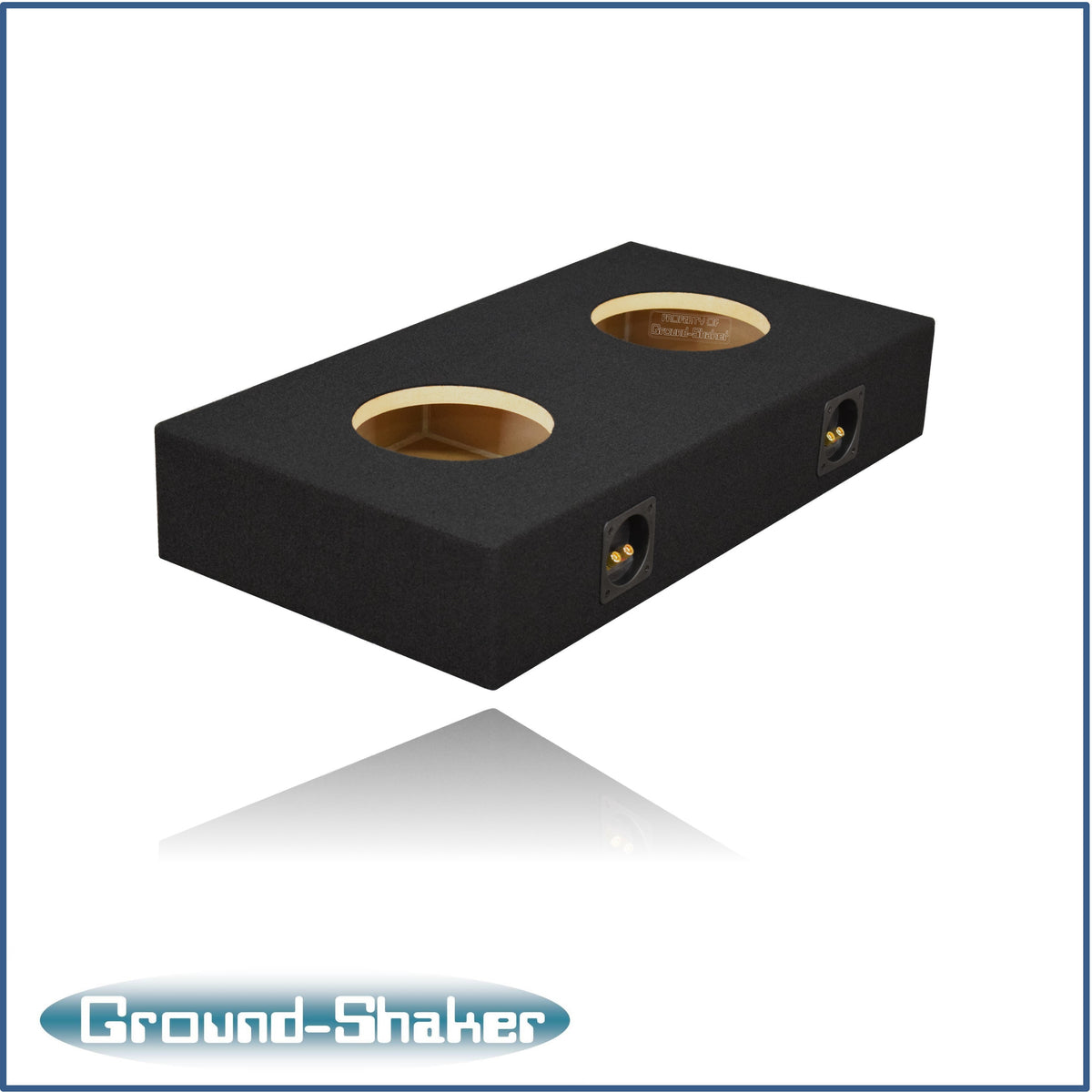 Ground Shaker GS-DTOY28B subwoofer enclosure for Fits 07–21 Toyota Tundra Double Cab