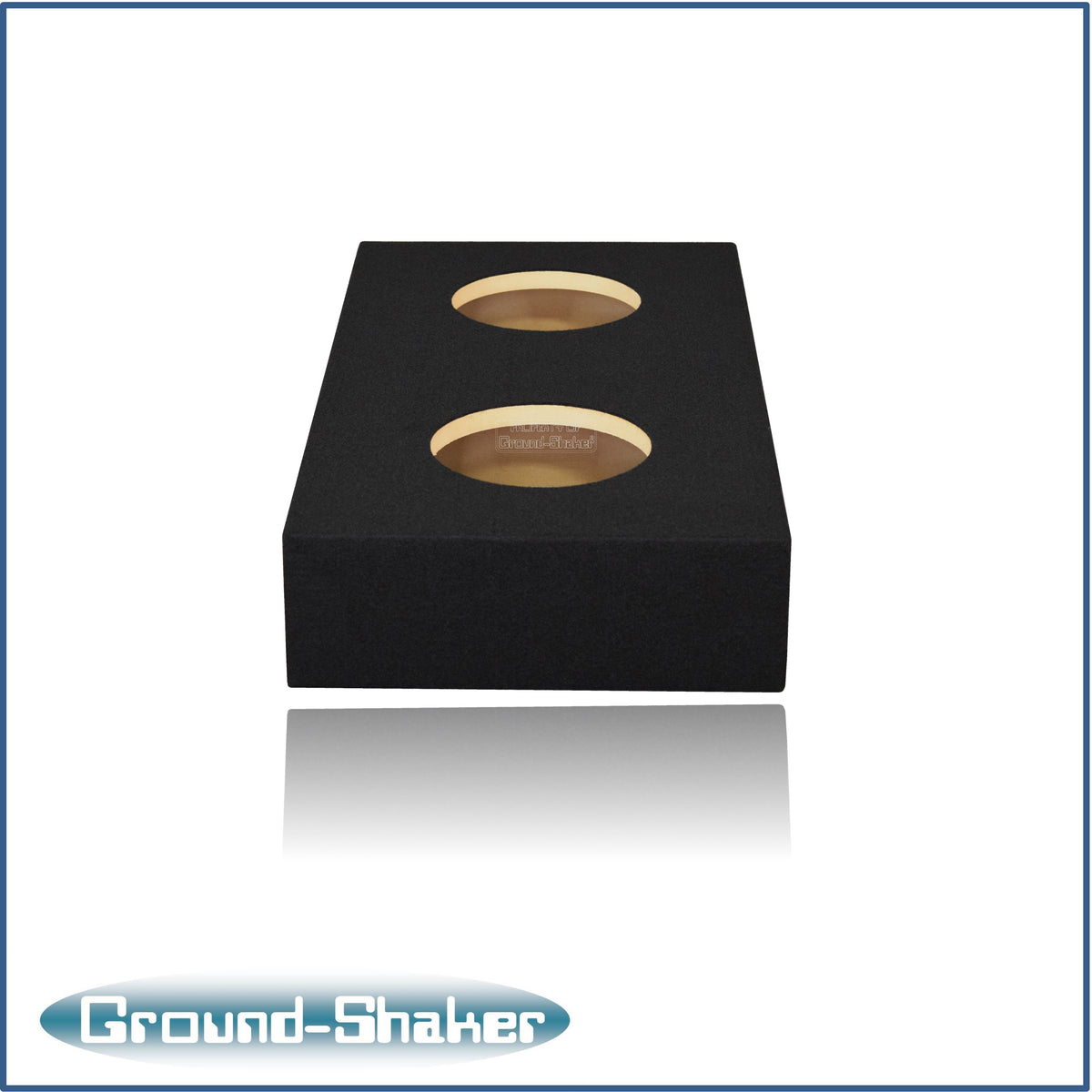 Ground Shaker GS-DTOY28B subwoofer enclosure for Fits 07–21 Toyota Tundra Double Cab