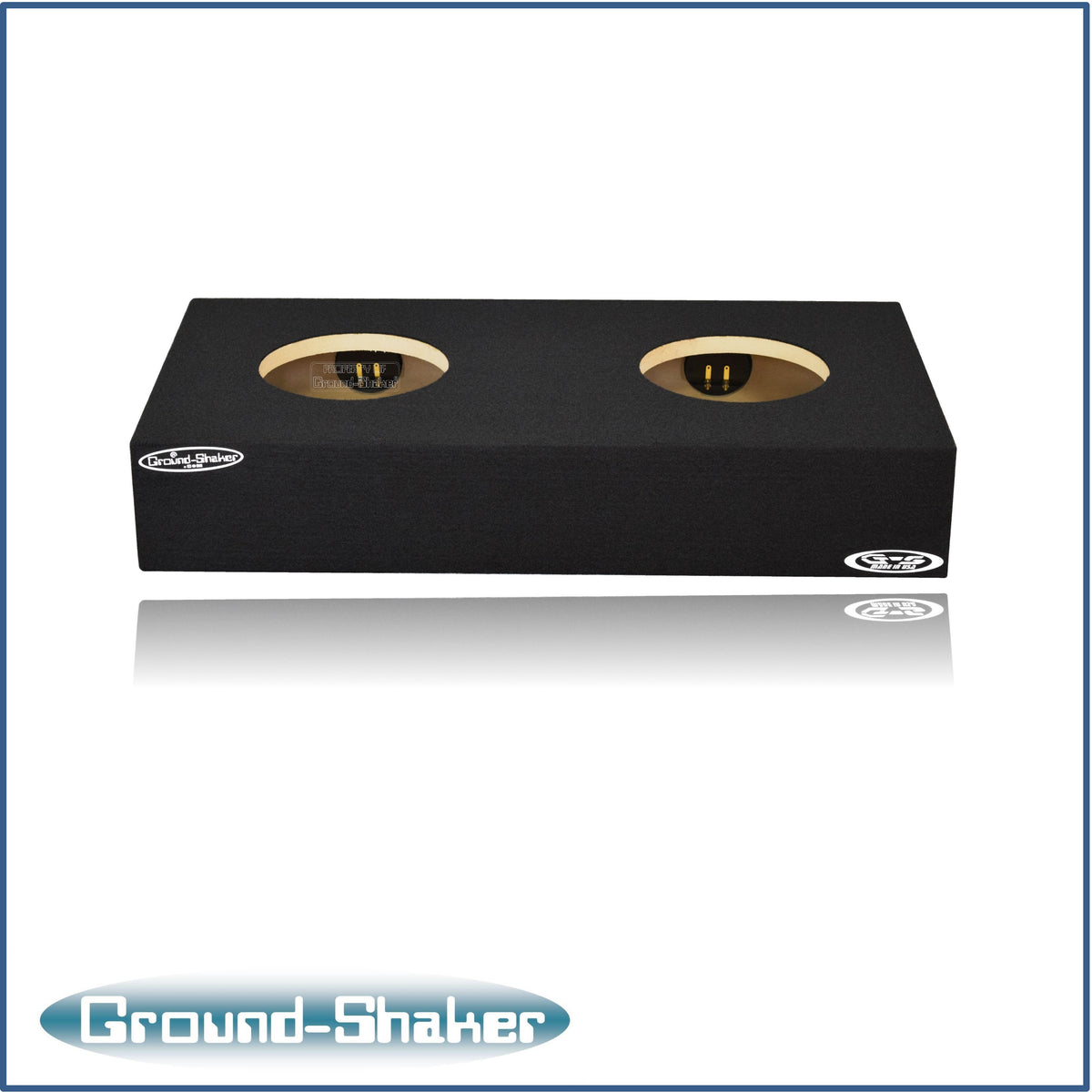 Ground Shaker GS-DTOY28B subwoofer enclosure for Fits 07–21 Toyota Tundra Double Cab