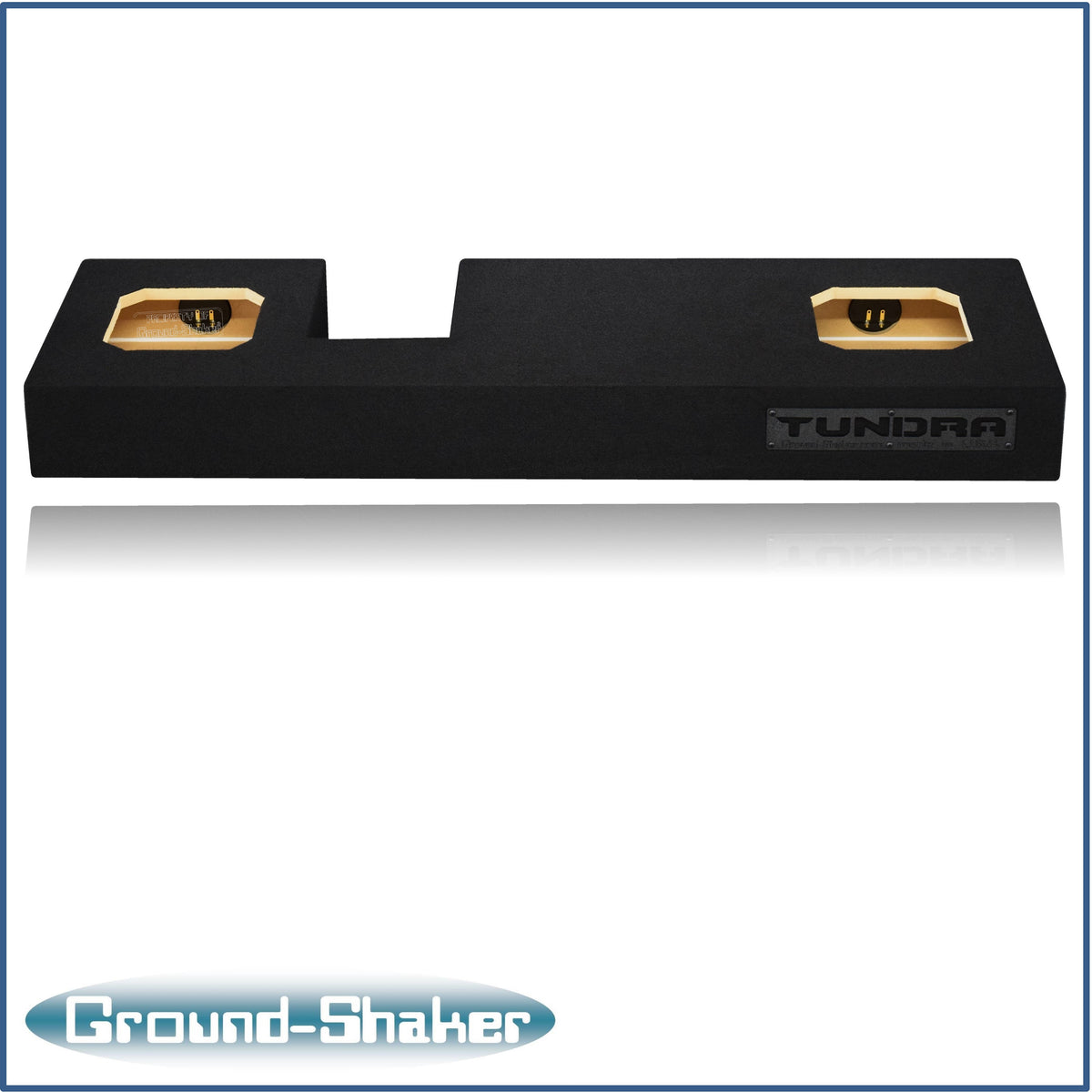 Ground Shaker GS-DTOYKK28B subwoofer enclosure for Fits 07–21 Toyota Tundra Double Cab