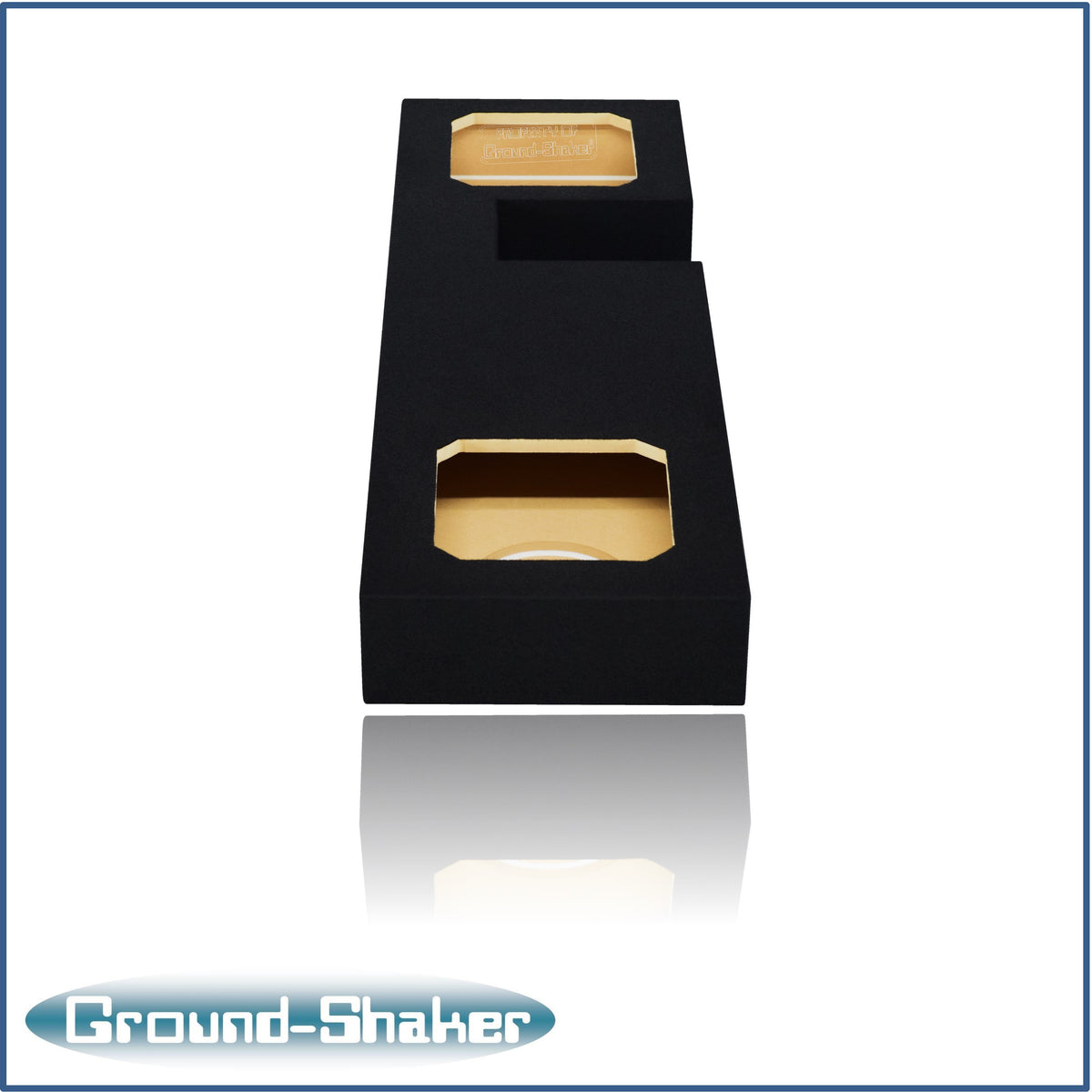 Ground Shaker GS-DTOYL7T210B subwoofer enclosure for Fits 07–21 Toyota Tundra Double Cab