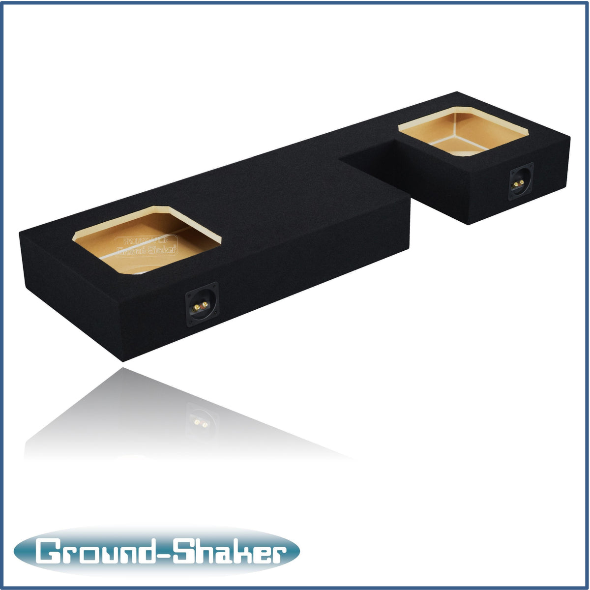 Ground Shaker GS-DTOYL7T210B subwoofer enclosure for Fits 07–21 Toyota Tundra Double Cab