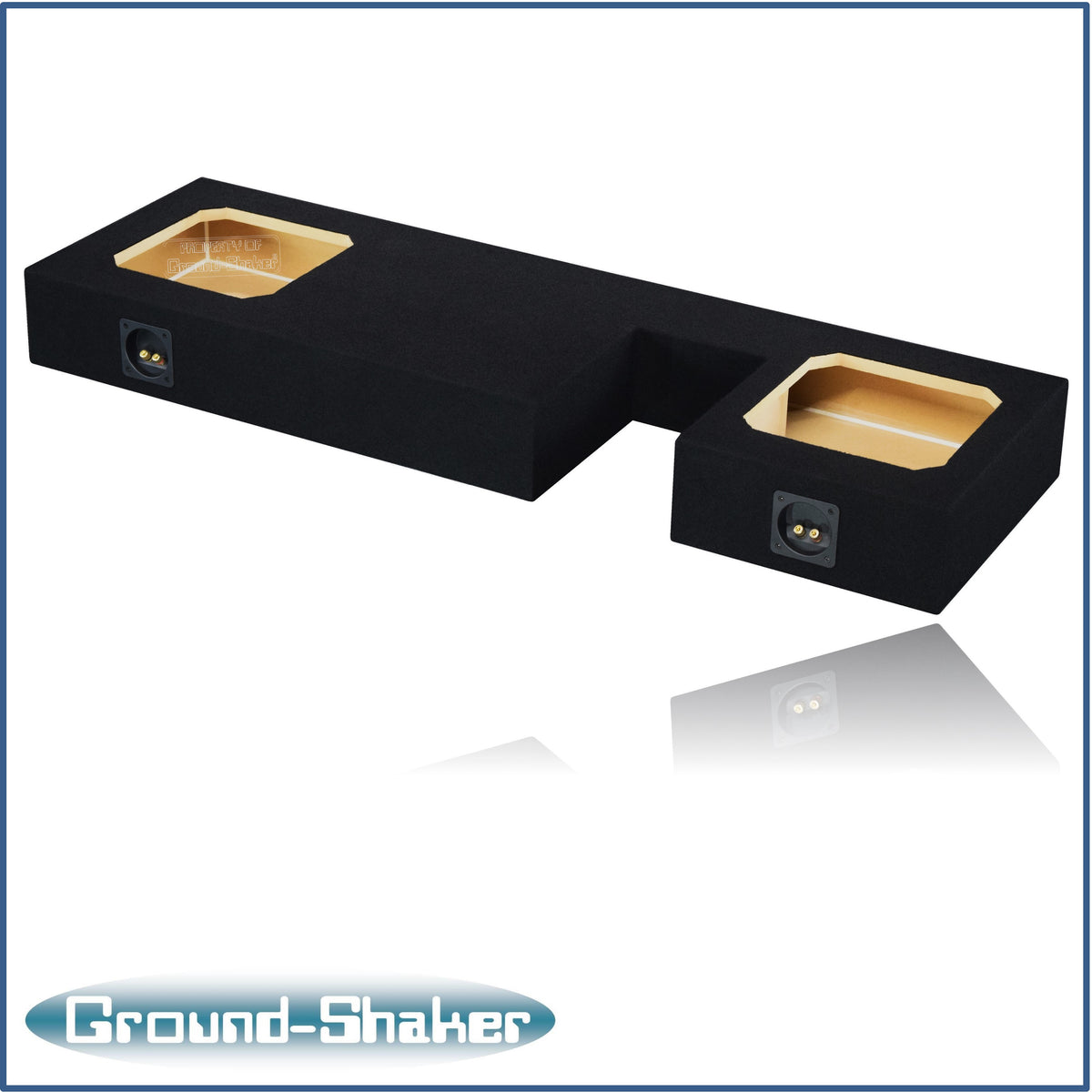 Ground Shaker GS-DTOYL7T210B subwoofer enclosure for Fits 07–21 Toyota Tundra Double Cab