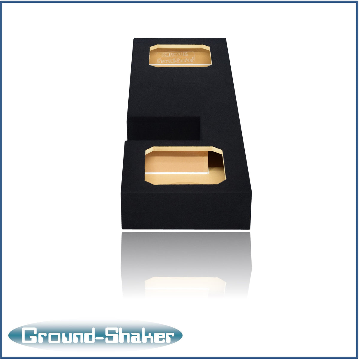 Ground Shaker GS-DTOYL7T210B subwoofer enclosure for Fits 07–21 Toyota Tundra Double Cab