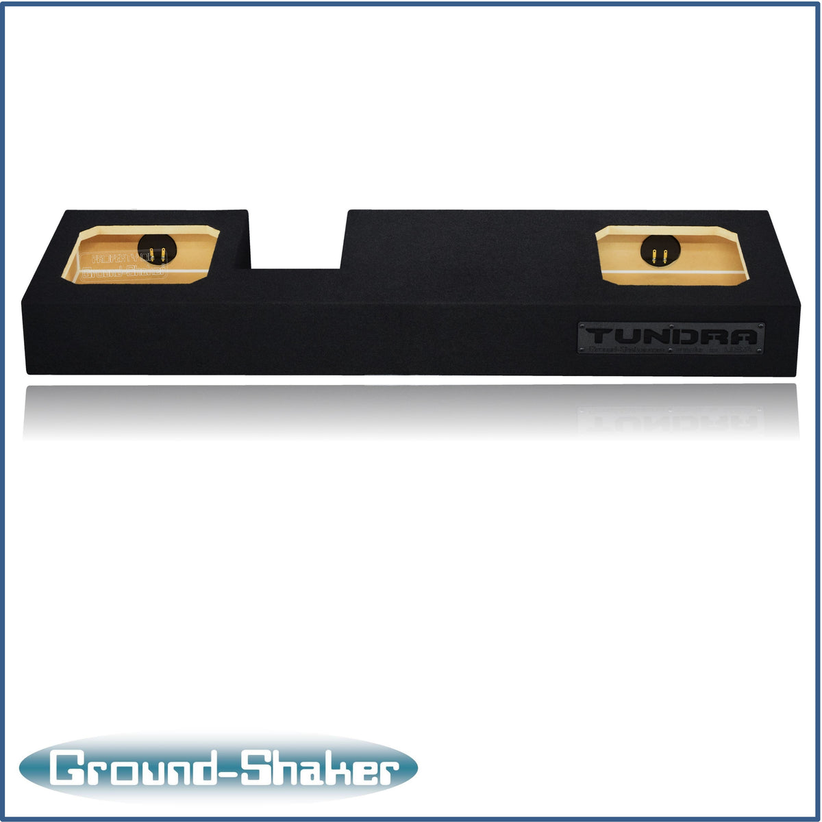 Ground Shaker GS-DTOYL7T210B subwoofer enclosure for Fits 07–21 Toyota Tundra Double Cab