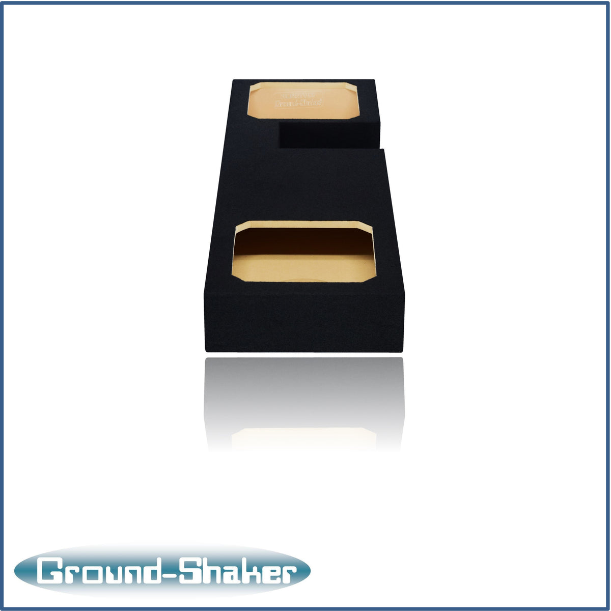 Ground Shaker GS-DTOYL7T212B subwoofer enclosure for Fits 07–21 Toyota Tundra Double Cab