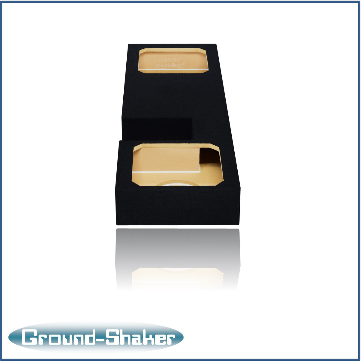 Ground Shaker GS-DTOYL7T212B subwoofer enclosure for Fits 07–21 Toyota Tundra Double Cab