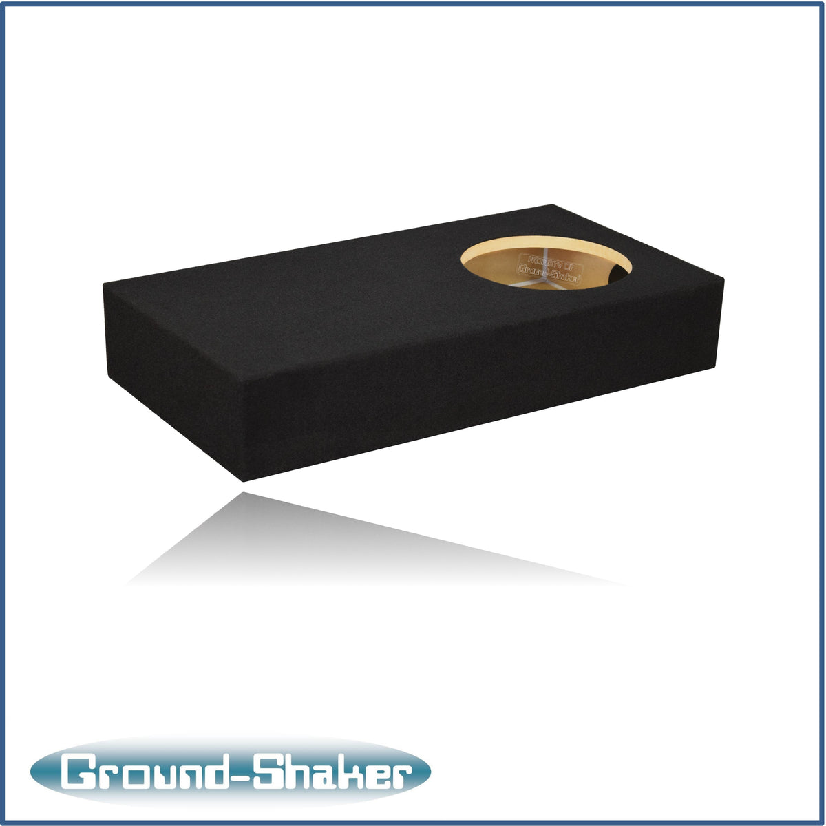 Ground Shaker GS-DTOYP110B subwoofer enclosure for Fits 07–21 Toyota Tundra Double Cab