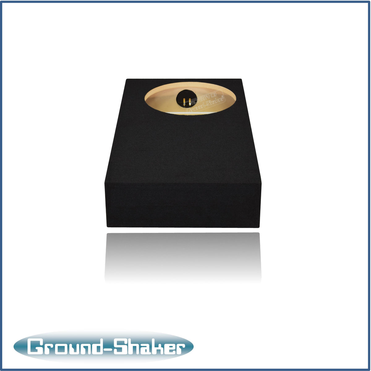 Ground Shaker GS-DTOYP112B subwoofer enclosure for Fits 07–21 Toyota Tundra Double Cab