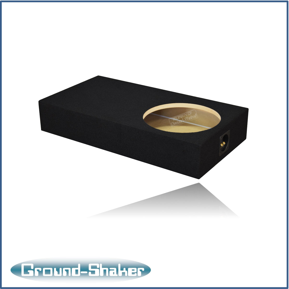 Ground Shaker GS-DTOYP112B subwoofer enclosure for Fits 07–21 Toyota Tundra Double Cab