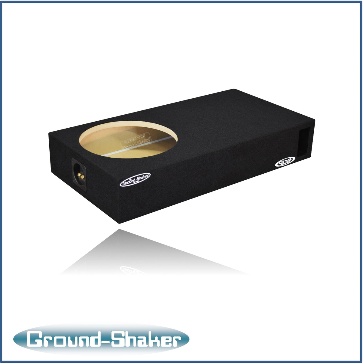 Ground Shaker GS-DTOYP112B subwoofer enclosure for Fits 07–21 Toyota Tundra Double Cab