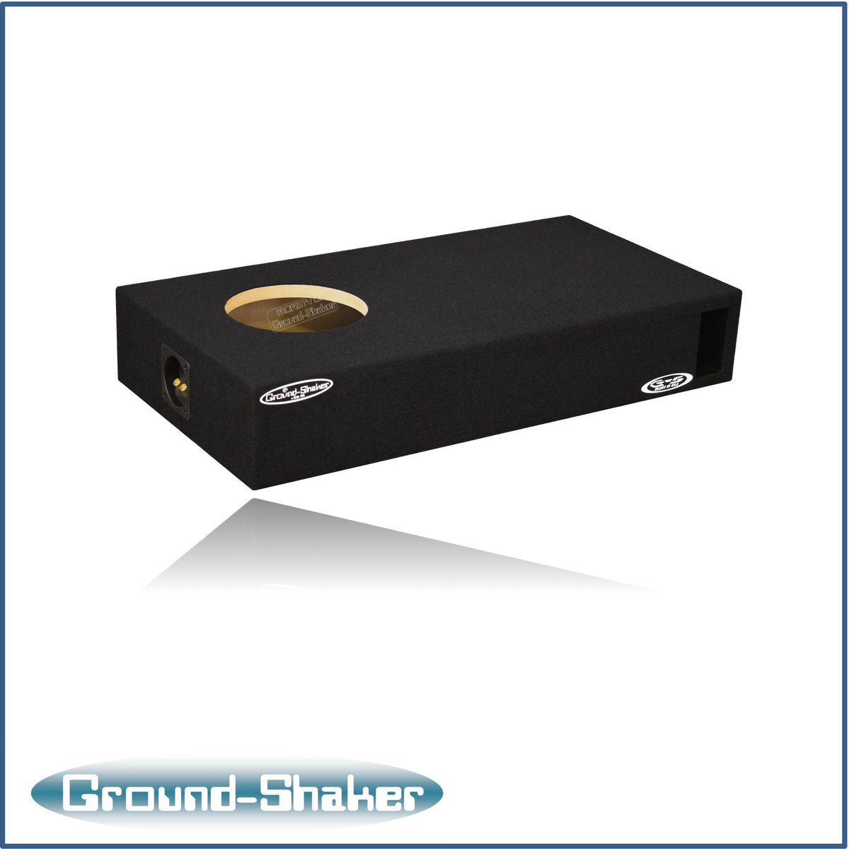 Ground Shaker GS-DTOYP18B subwoofer enclosure for Fits 07–21 Toyota Tundra Double Cab