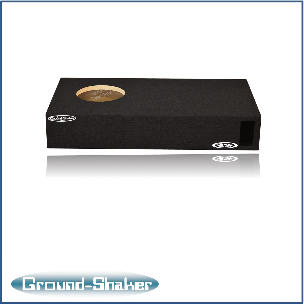 Ground Shaker GS-DTOYP18B subwoofer enclosure for Fits 07–21 Toyota Tundra Double Cab