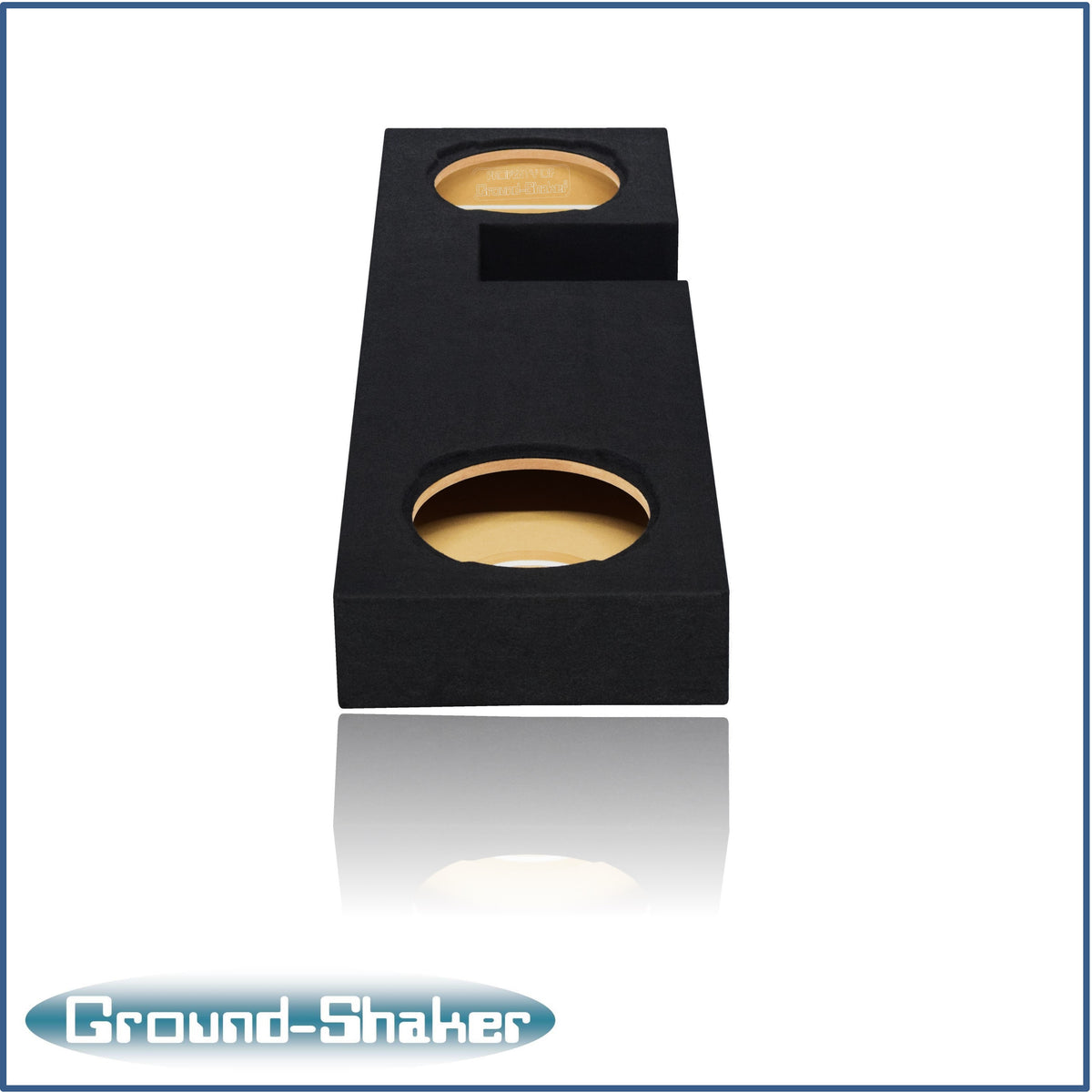 Ground Shaker GS-DTOYTW3210B subwoofer enclosure for Fits 07–21 Toyota Tundra Double Cab