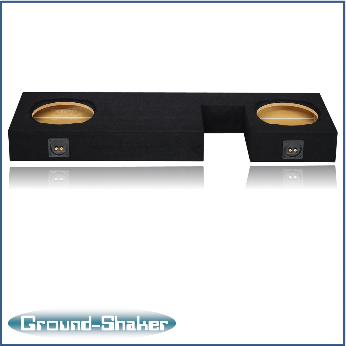 Ground Shaker GS-DTOYTW3210B subwoofer enclosure for Fits 07–21 Toyota Tundra Double Cab