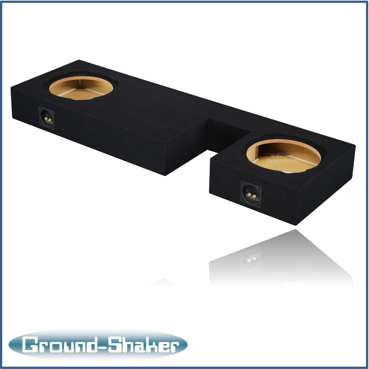 Ground Shaker GS-DTOYTW3210B subwoofer enclosure for Fits 07–21 Toyota Tundra Double Cab