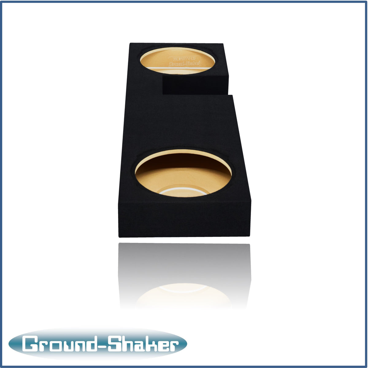 Ground Shaker GS-DTOYTW3212B subwoofer enclosure for Fits 07–21 Toyota Tundra Double Cab