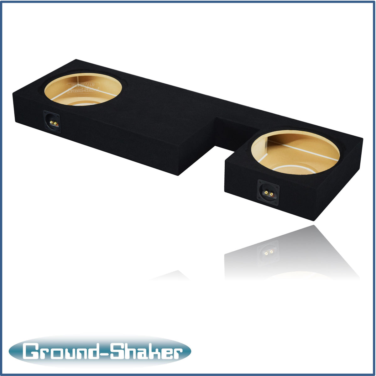 Ground Shaker GS-DTOYTW3212B subwoofer enclosure for Fits 07–21 Toyota Tundra Double Cab