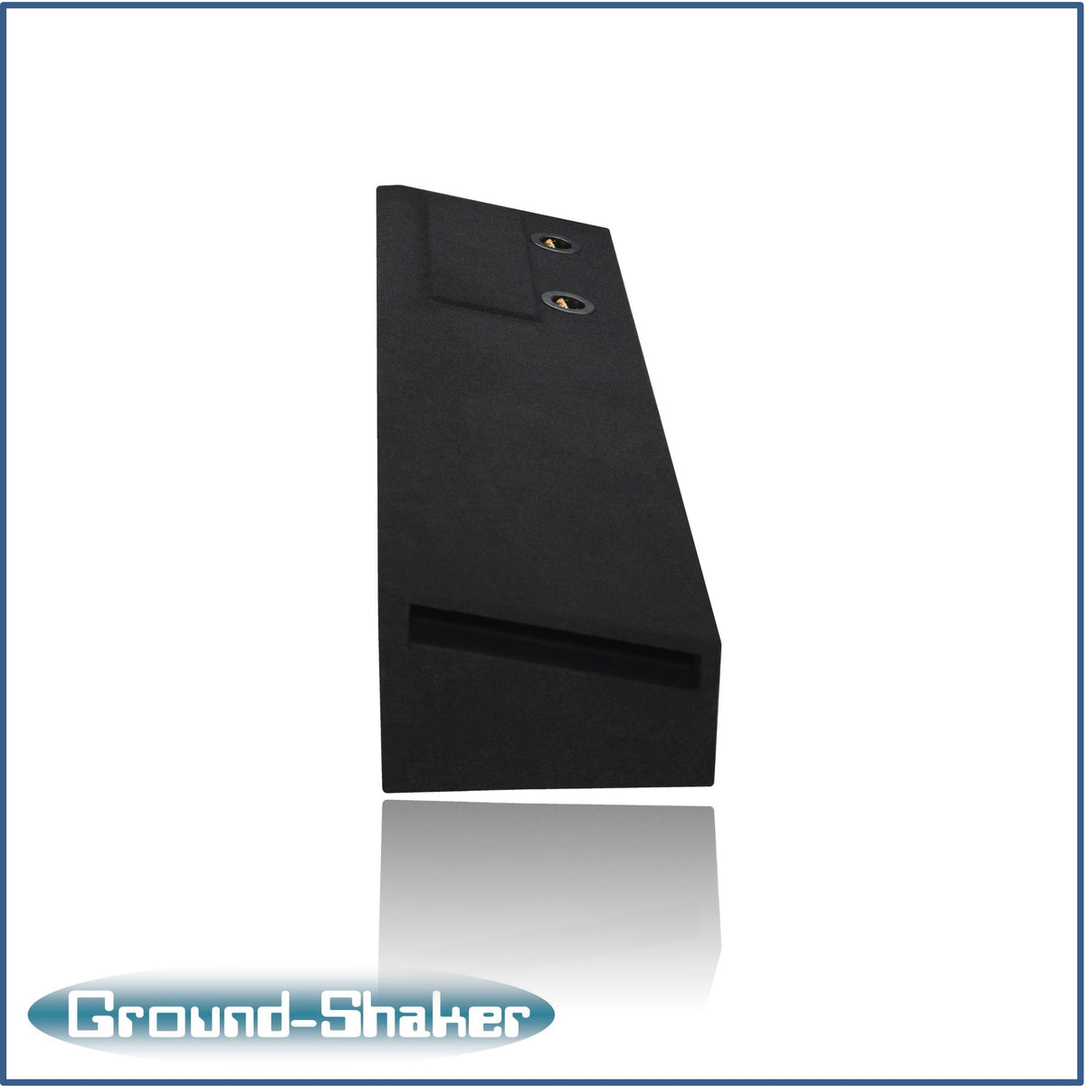 Ground Shaker GS-FGMCP28B subwoofer enclosure for Fits 14–18 GMC Sierra Crew Cab