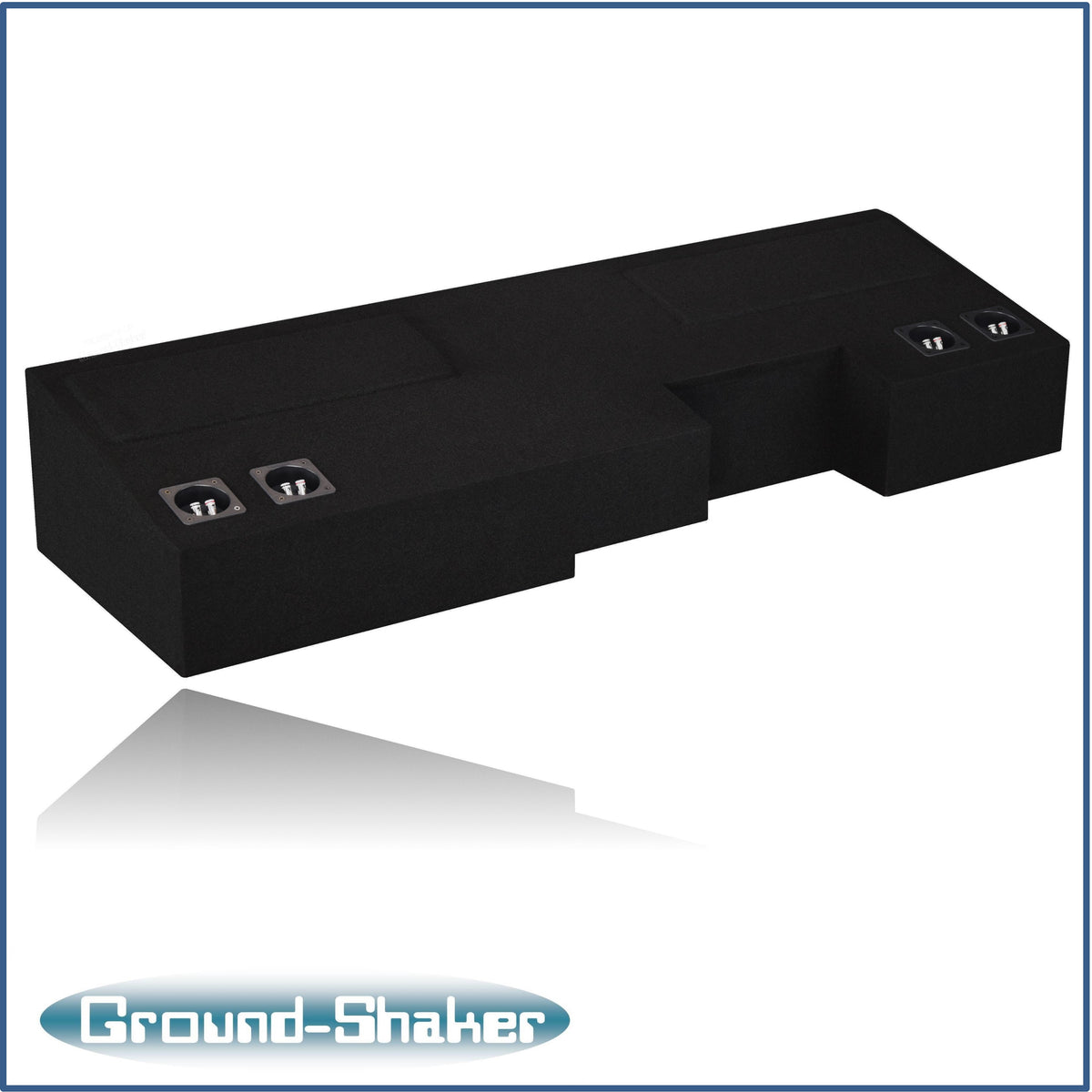 GS-FLCHV48B subwoofer enclosure for Fits 19–26 Chevy Silverado Crew Cab