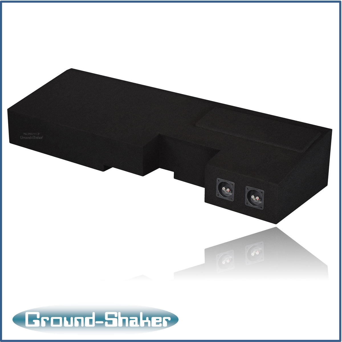 GS-FLCHVP28B subwoofer enclosure for Fits 19–26 Chevy Silverado Crew Cab