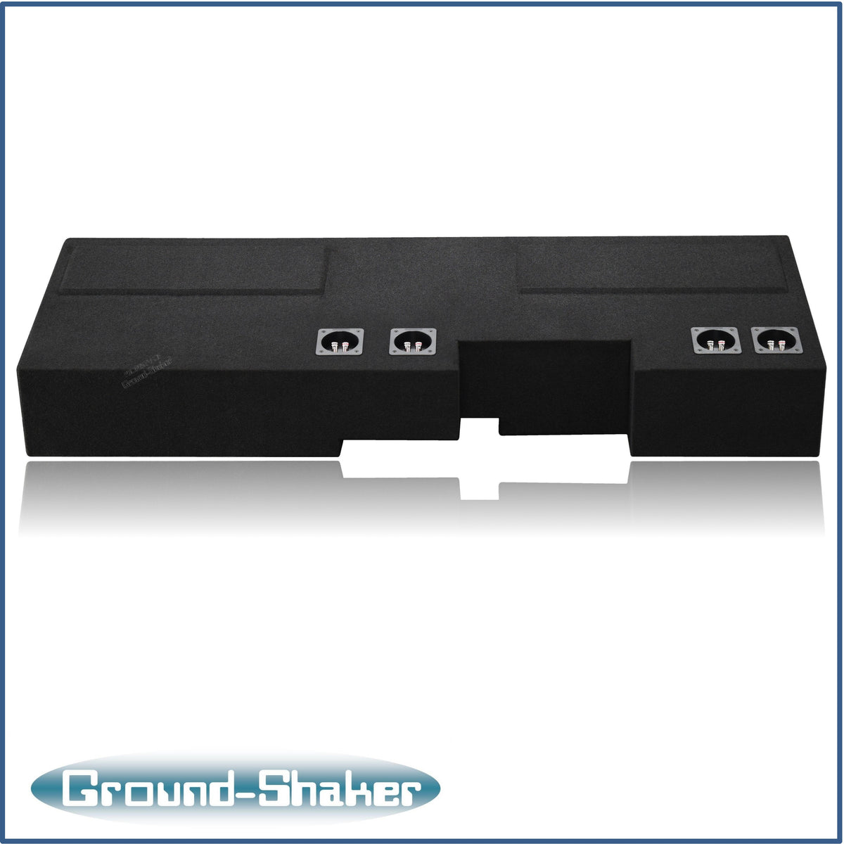 Ground Shaker GS-FLGMP48B subwoofer enclosure for Fits 19–26 GMC Sierra Crew Cab